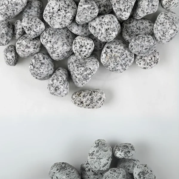 20mm Silver Speckled Pebbles