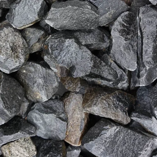100-150mm Charcoal Basalt Gabion Stone