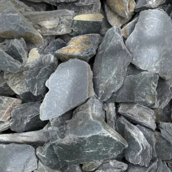  50-150mm Graphite Slate Gabion Stone