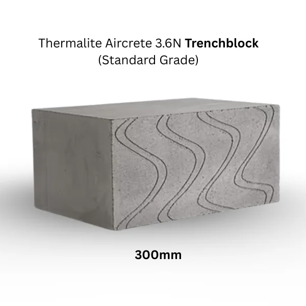 Thermalite Aircrete 3.6N Shield Block (Standard Grade)