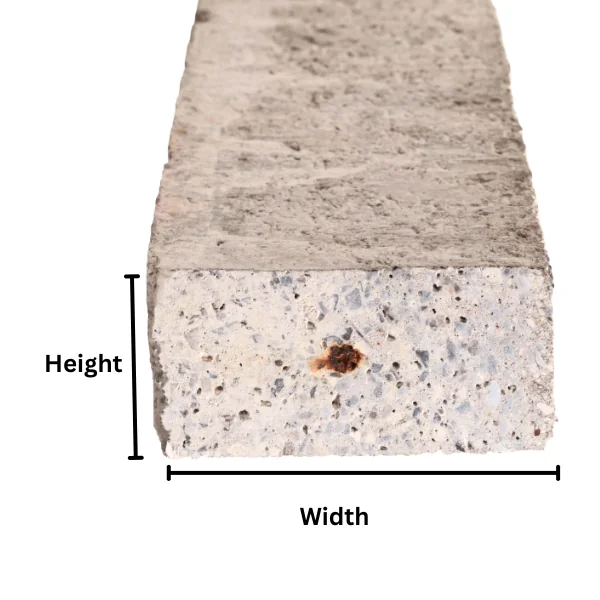 Presstressed Textured Concrete Lintel