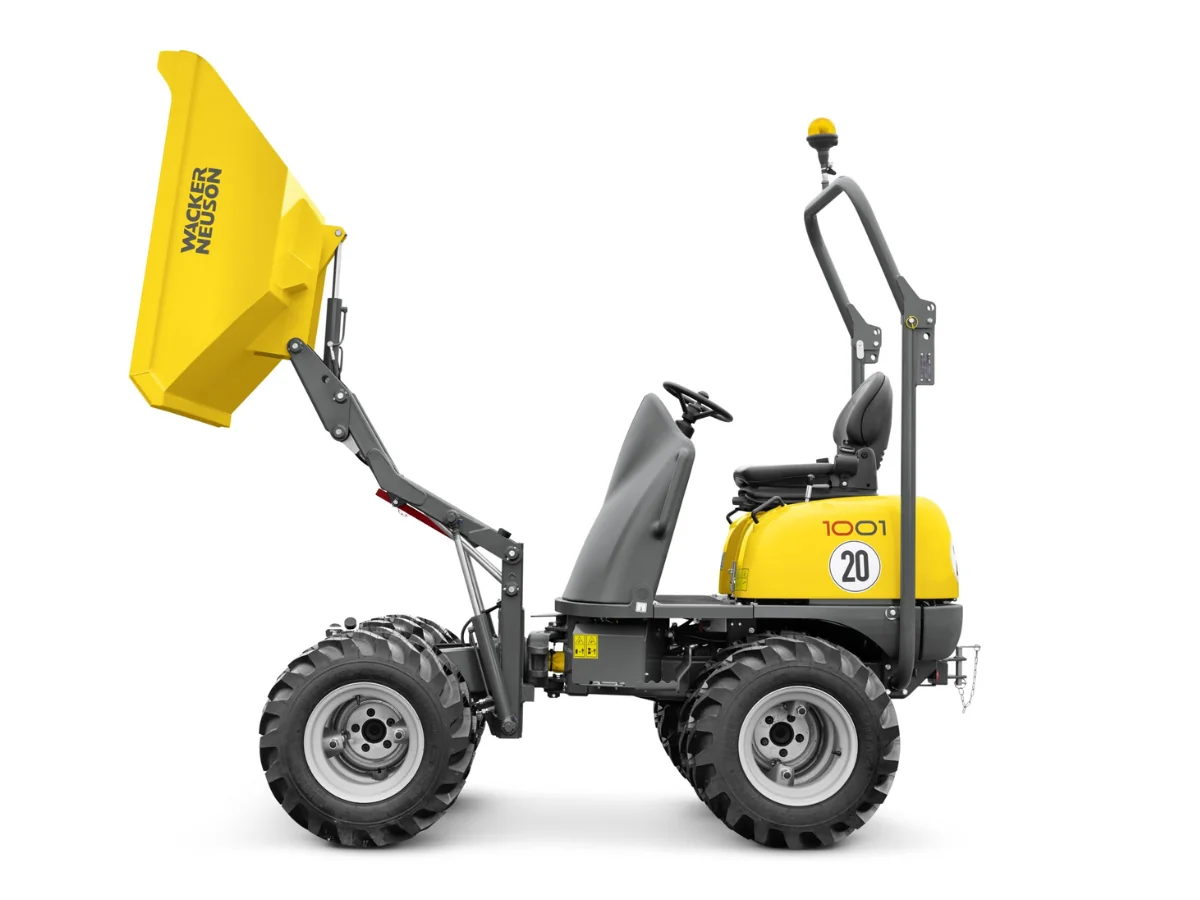 Wacker Neuson 1001 1Tonne Hi-Tip Dumper Hire
