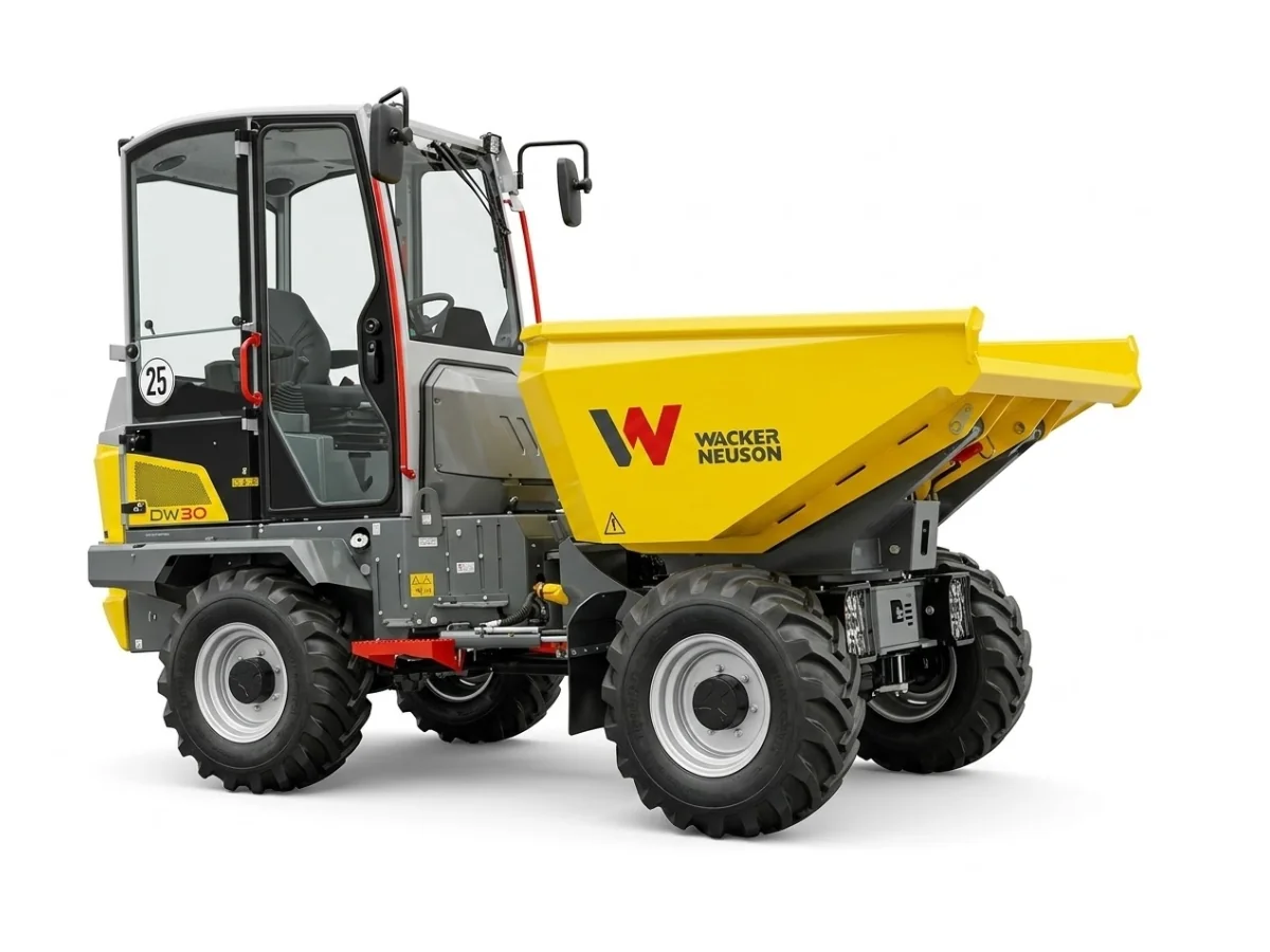 Wacker Neuson DW30 Wheel Swivel 3-Tonnes Dumper Hire