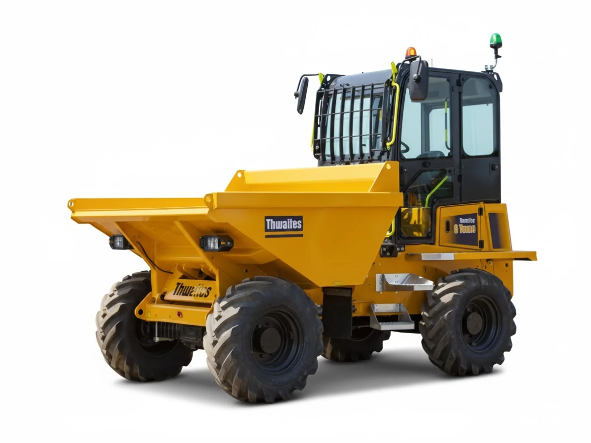 Thwaites MACH2266 6-Tonne Articulated Power Swivel Dumper (4WD) Hire