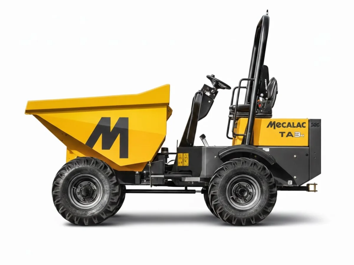 TA3H (Hydrostatic) Mecalac 3-Tonne Forward Tip Dumper Hire