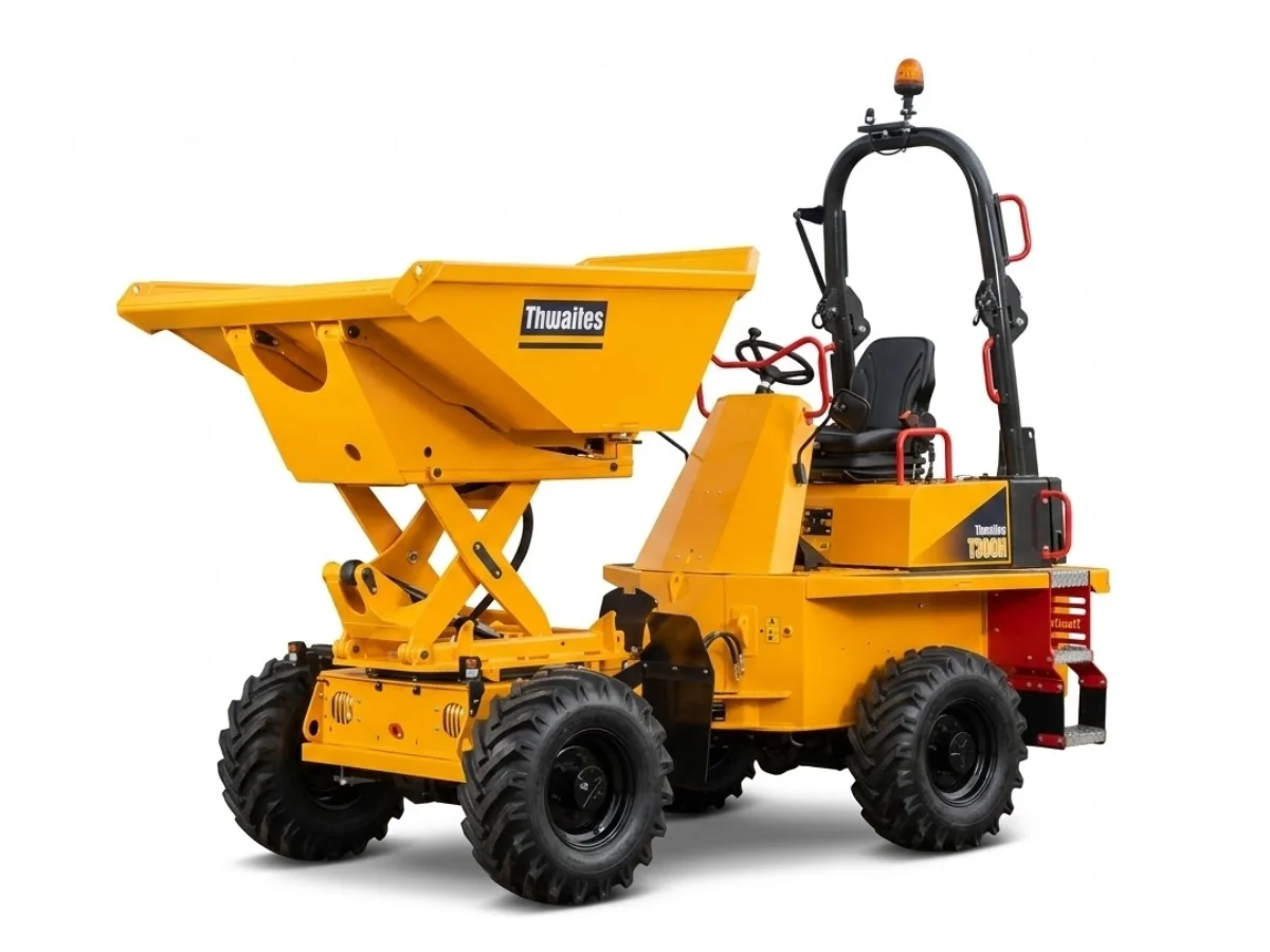Thwaites T300H 3-Tonne Hi-Swivel (High-Tip Swivel) Hire