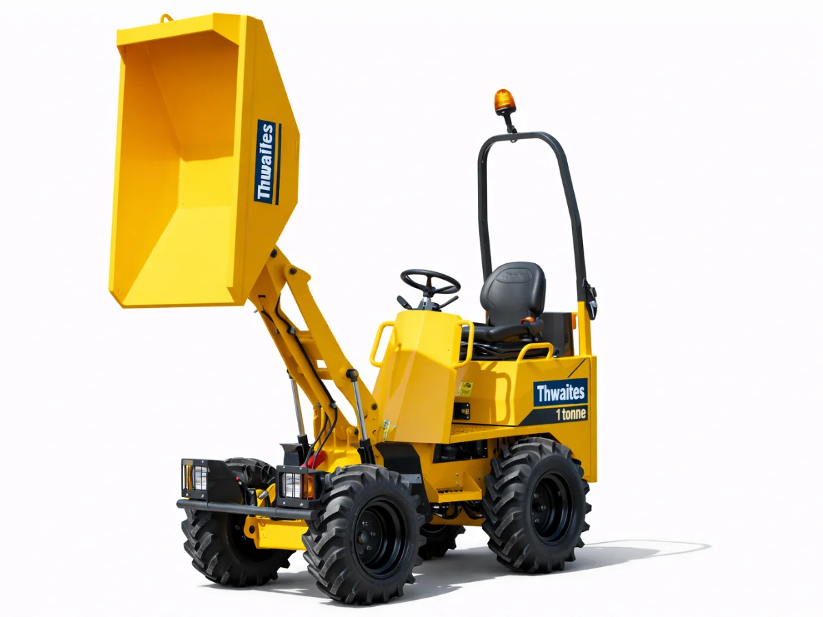 1-Tonne Thwaites MACH2001 Hight-Tip Dumper Hire