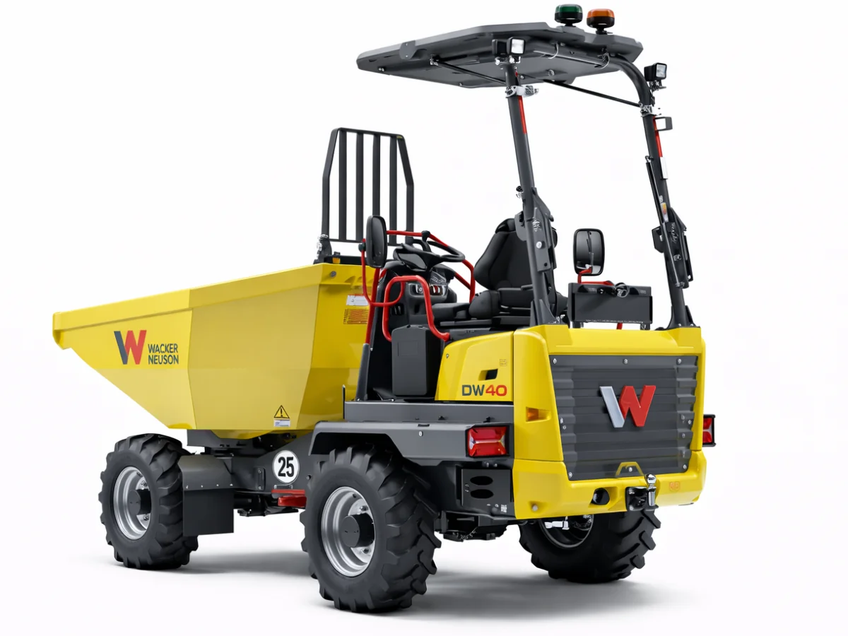 Wacker Neuson DW40 Wheel Swivel Dumper Hire