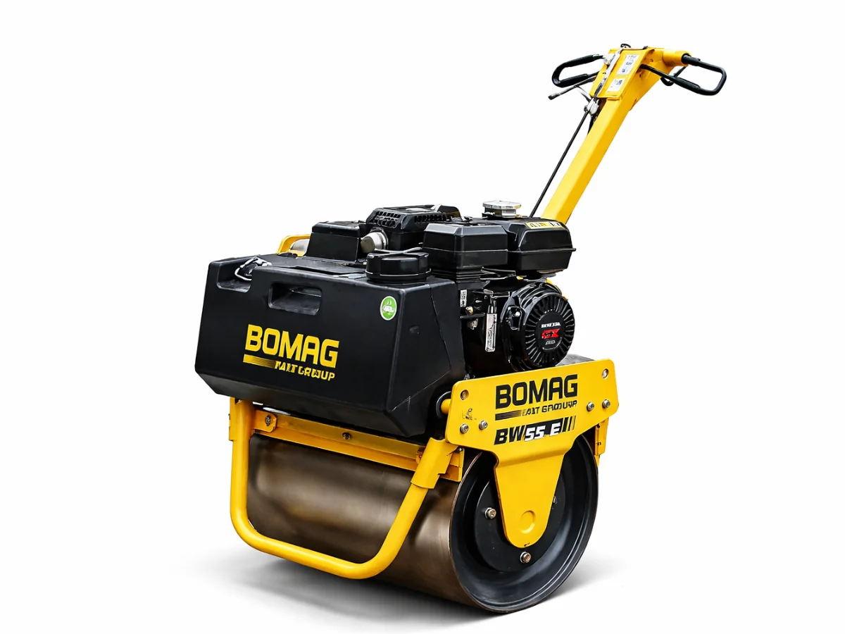 Bomag BW55E Single Drum Vibrating Roller 550mm Petrol Hire