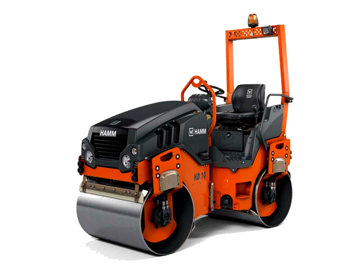 HAMM HD 10C VV Compact Ride-On Tandem Roller (1m) Hire