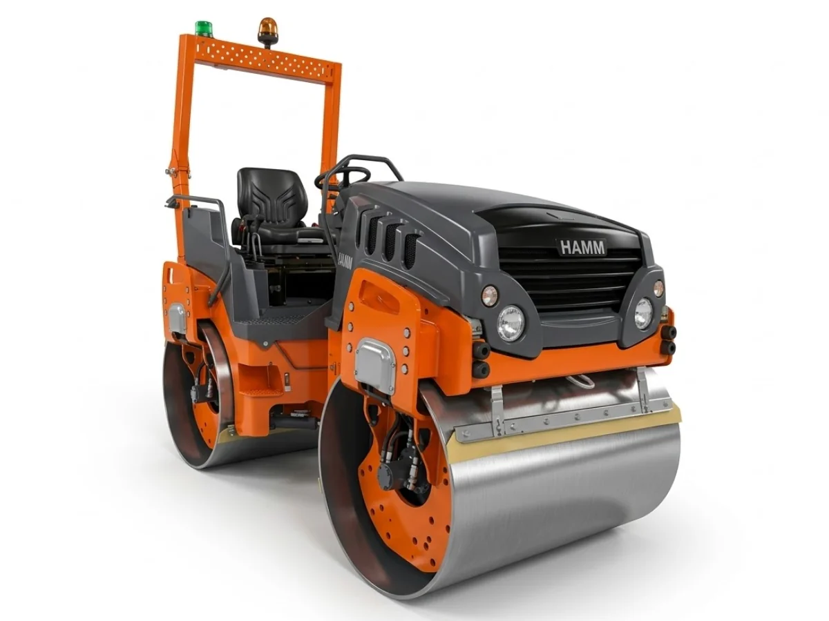 HAMM HD 13 VV Ride-On Tandem Roller (1.35m) Hire