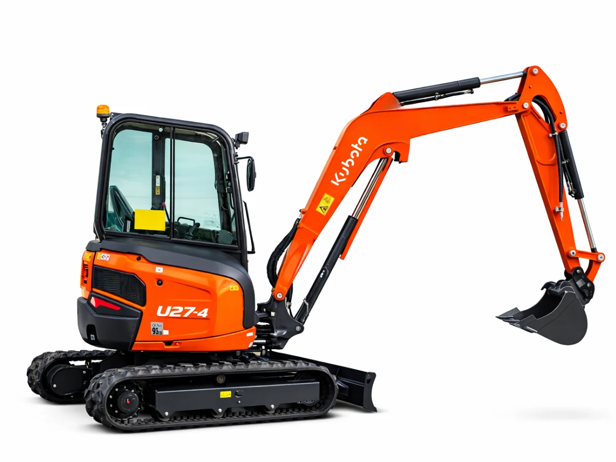 Kubota U27-4 2.5-Tonne Mini Excavator Hire