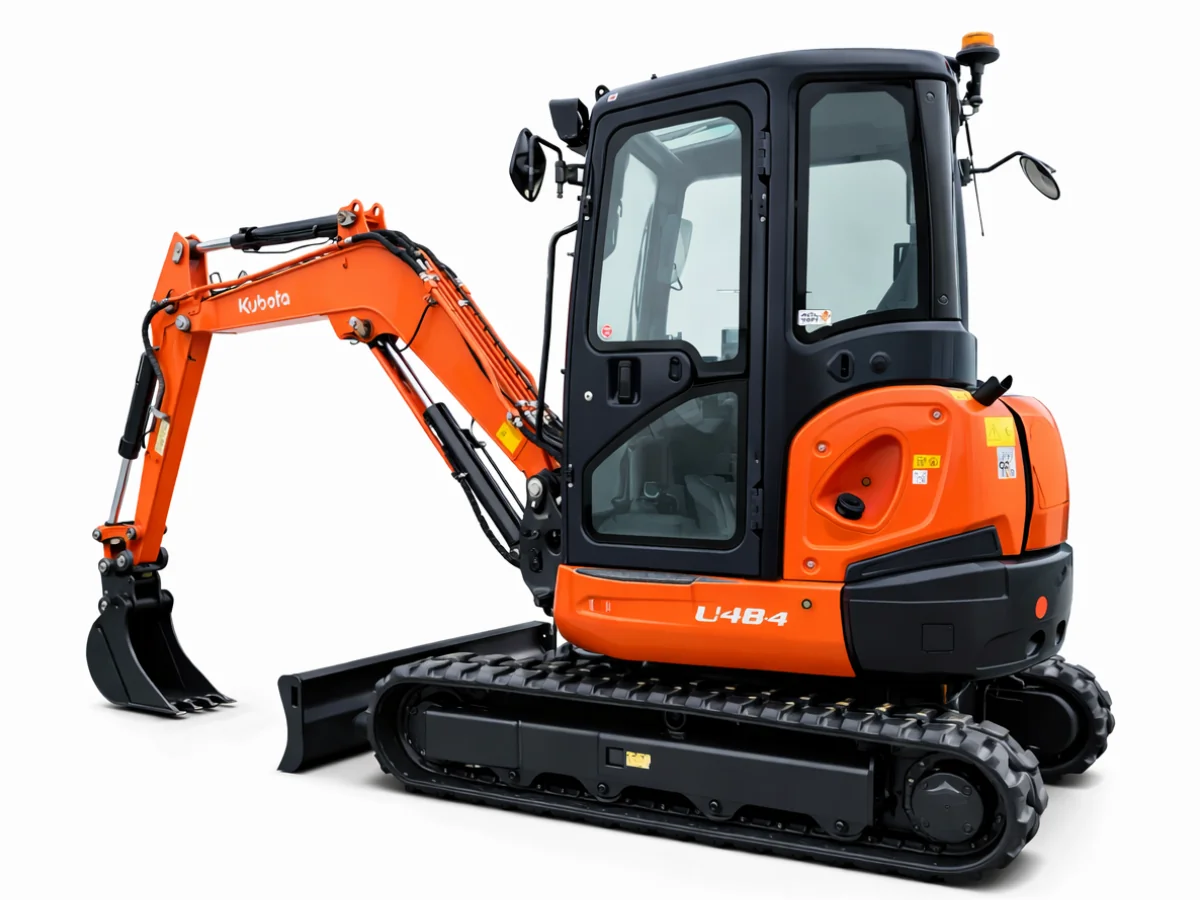 Kubota U48-4 Mini Excavator 4.7-Tonne (Diesel Engine) Hire