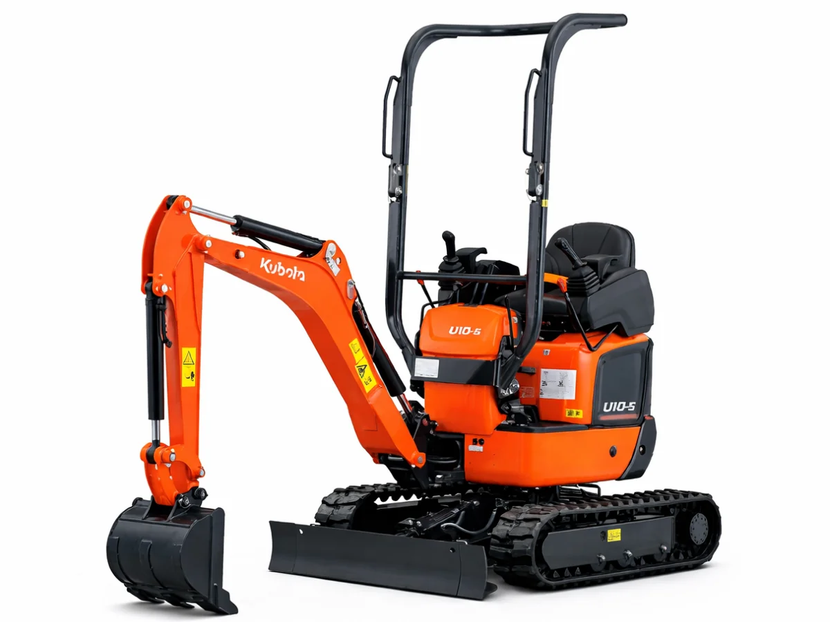 Kubota U10-5 Mini Excavator 1.1-Tonne (Diesel Engine) Hire