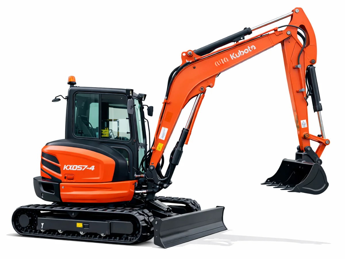 Kubota KX057-4 Mini Excavator 6-Tonne (Diesel Engine) Hire