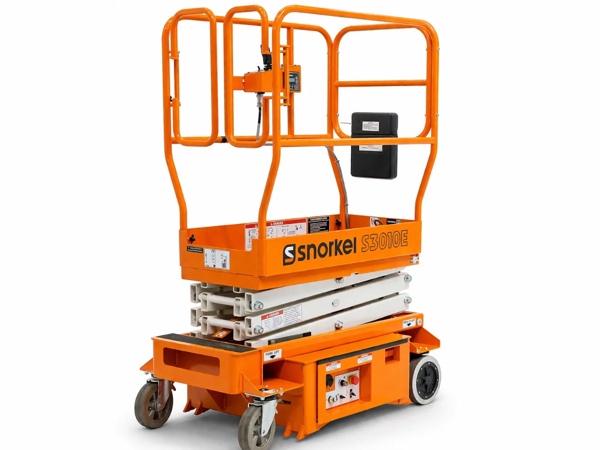Snorkel S3010E 5m 227Kg Self-Propelled Electric Scissor Lift Hire