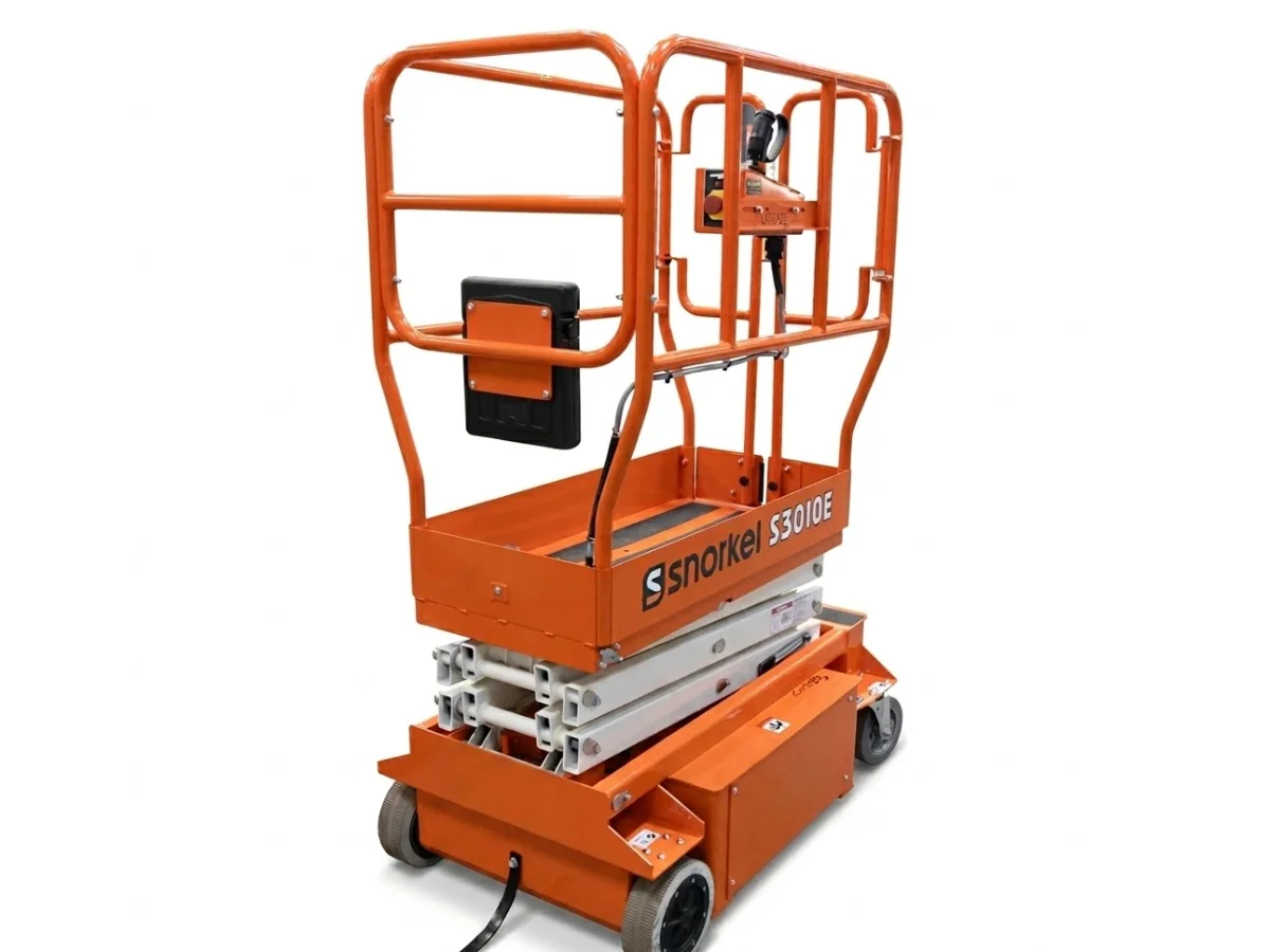 Snorkel S3010P 5m 240Kg Push Around Electric Scissor Lift Hire