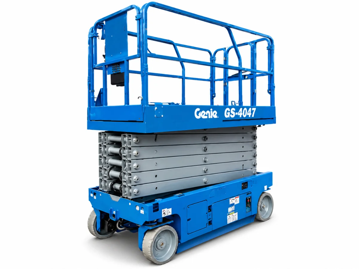 Genie GS4047 14m 350Kg Electric Scissor Lift Hire
