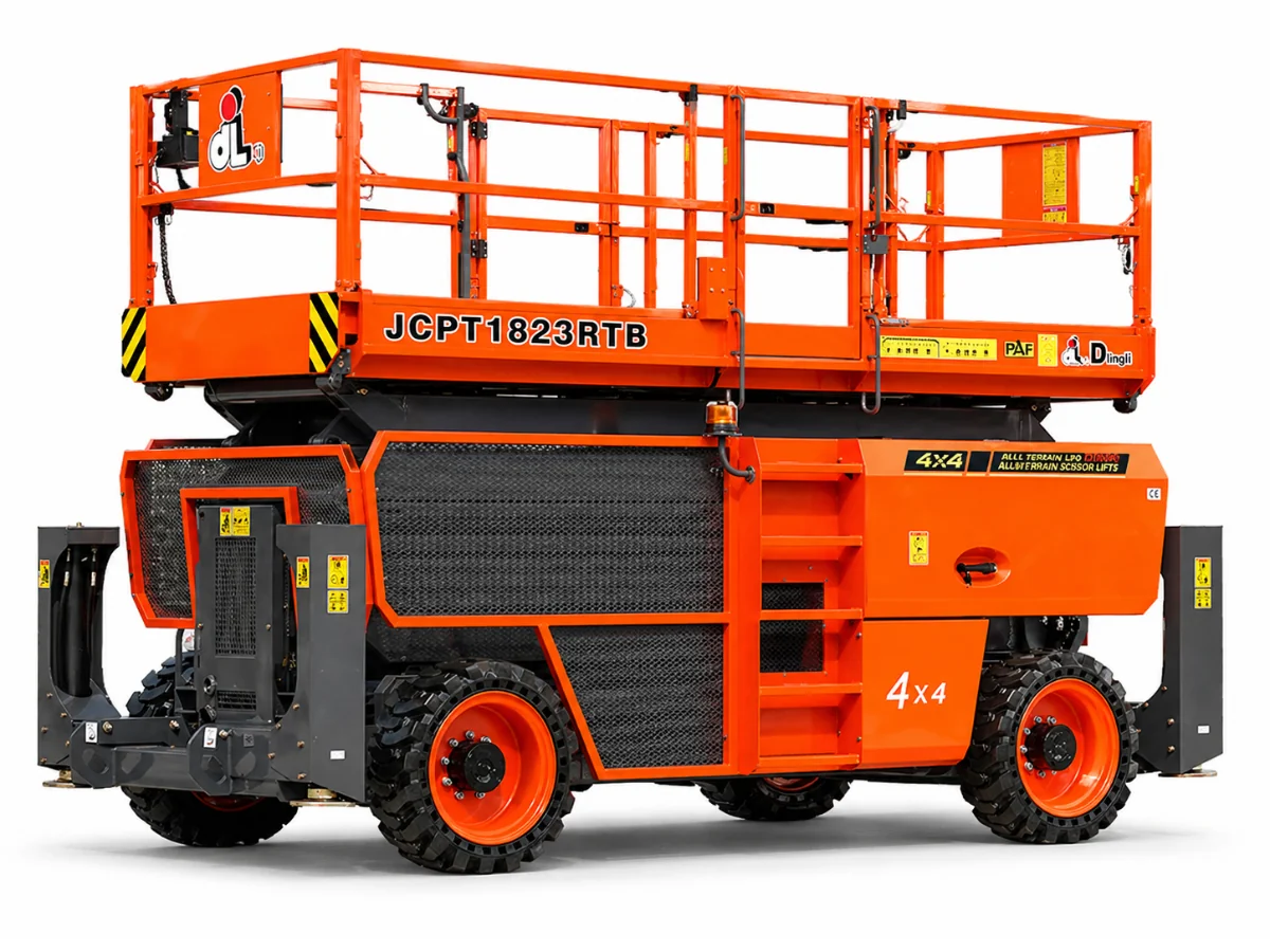 Dingli JCPT1823RTB 18m 680Kg Rough Terrain Diesel Scissor Lift Hire