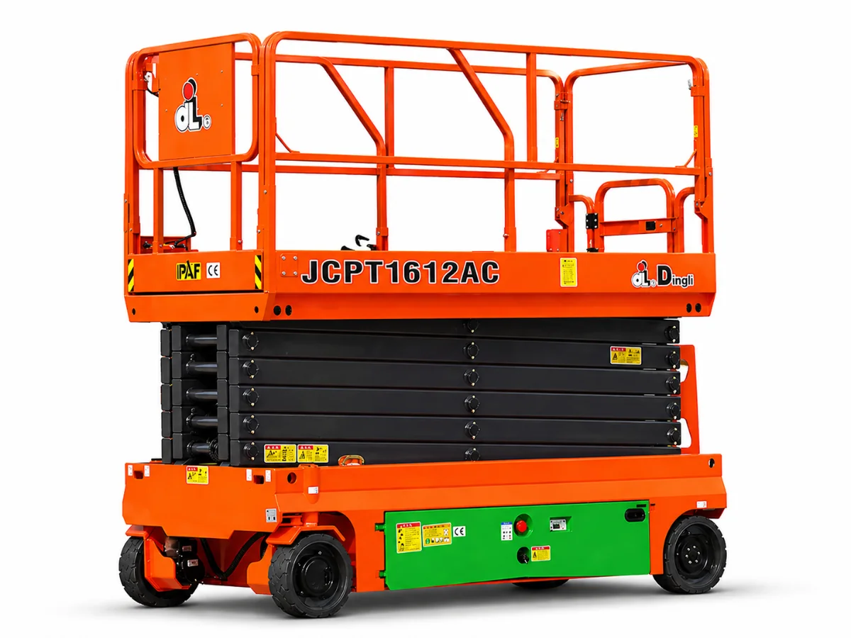 Dingli JCPT1612AC 15.7m 250Kg Electric Scissor Lift Hire