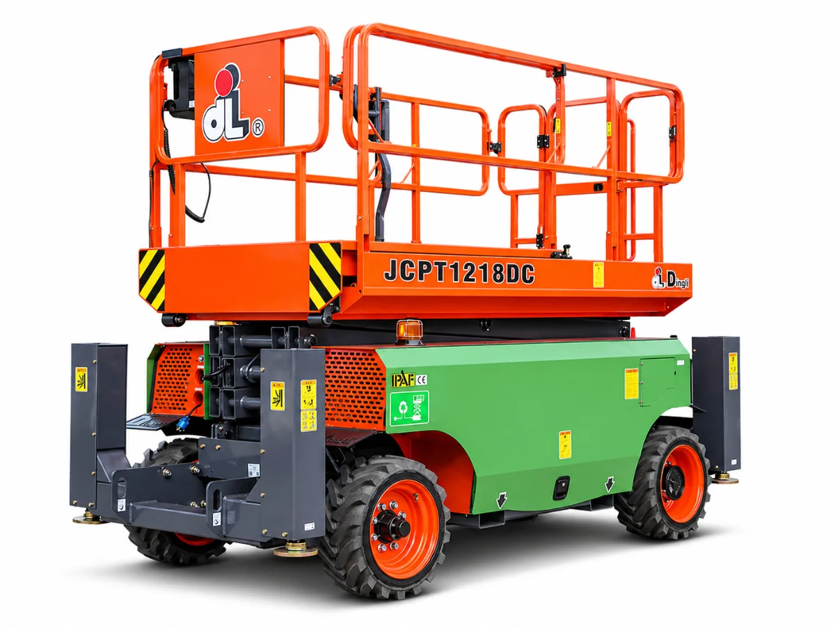 Dingli JCPT1218DC 12m 454Kg Compact Electric Scissor Lift Hire