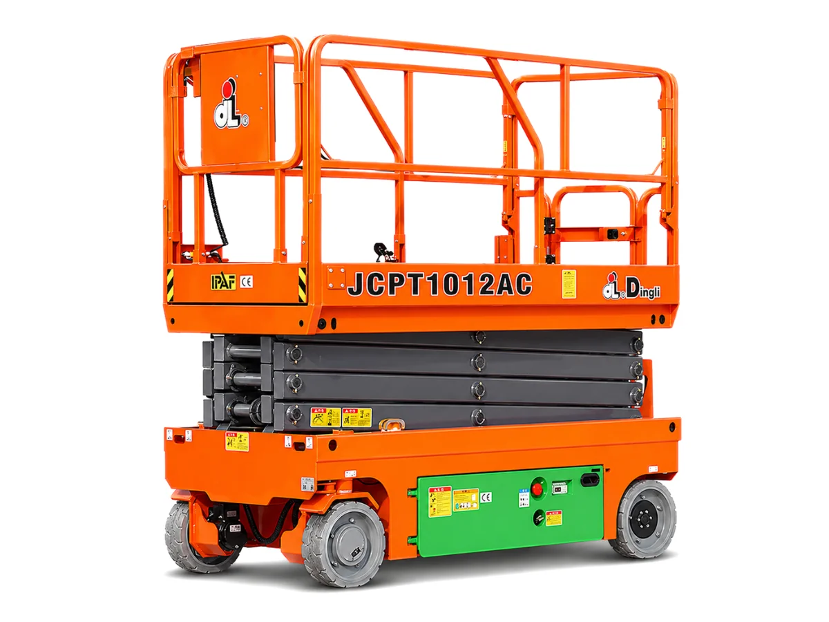 Dingli JCPT1012AC 10m 450Kg Dual AC Electric Scissor Lift Hire