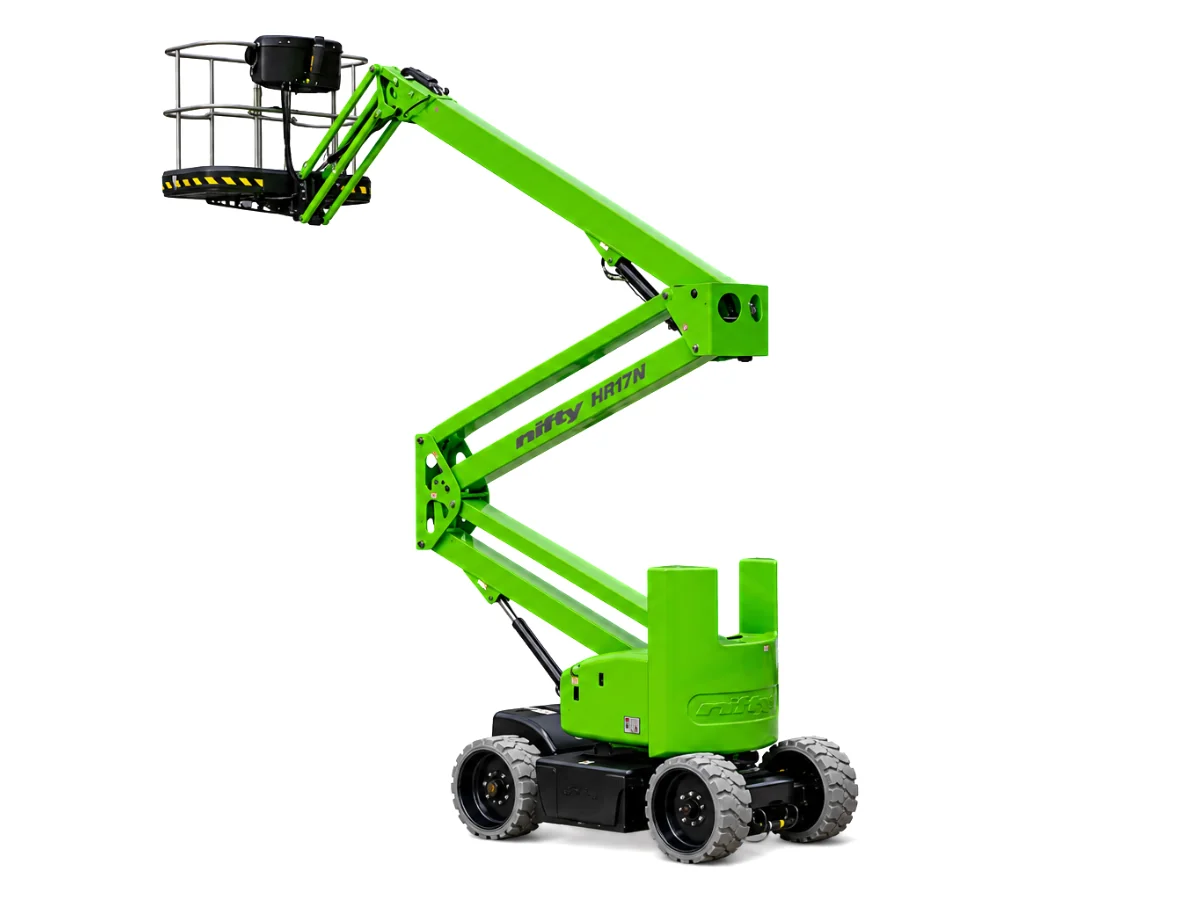 Niftylift HR17 NDE 225Kg 17m Bi-Energy Articulated Boom Lift Hire