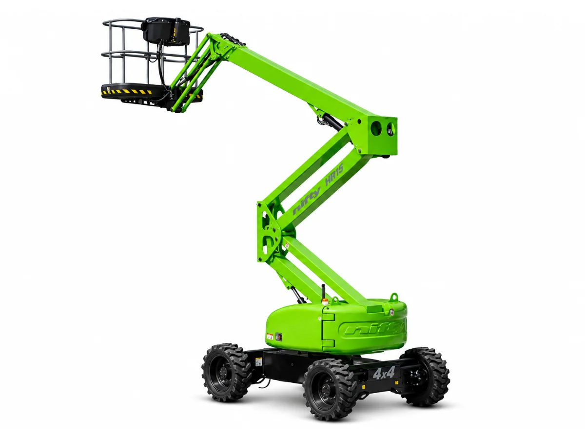 Niftylift HR15 225Kg 15.7m Hybrid Self-Propelled Articulated Boom Lift Hire