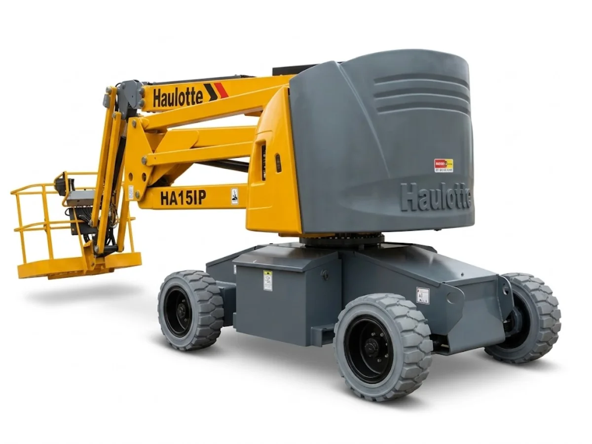 Haulotte HA15IP 230Kg 15m Electric Articulated Cherry Picker Hire