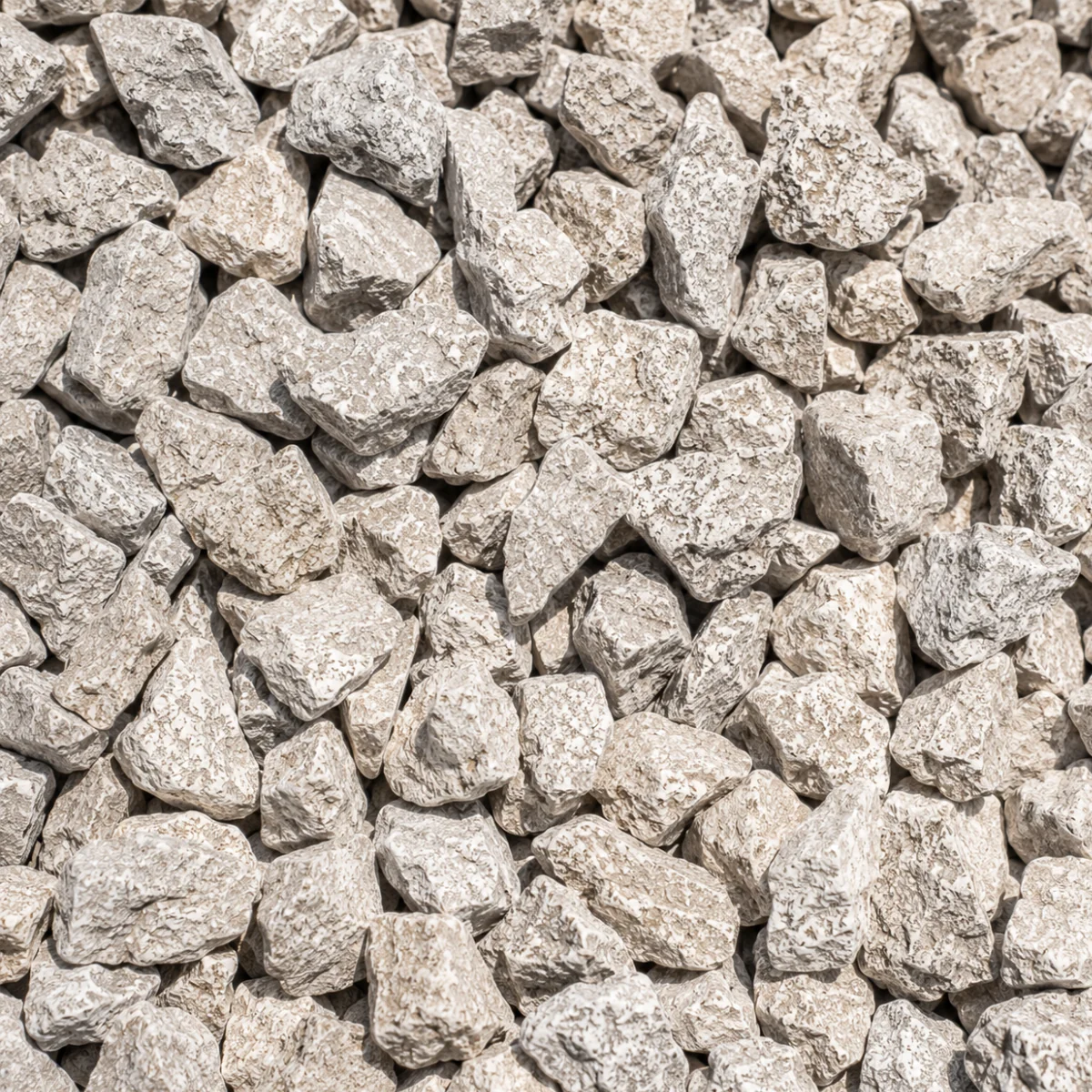 Dove Grey Limestone Chippings 10mm