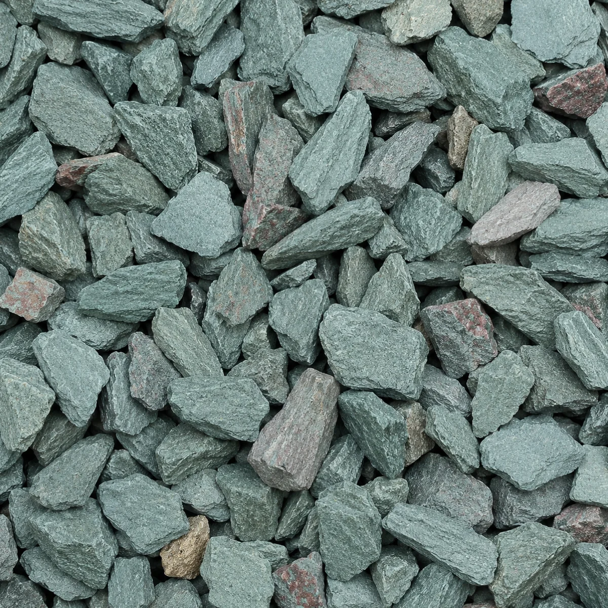 Green Slate Chippings 20mm