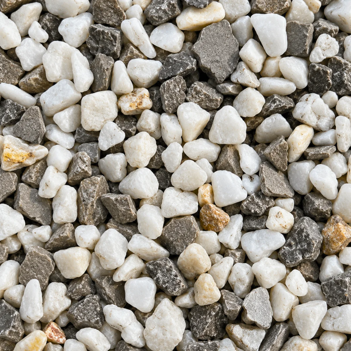 Grey and White Chippings 20mm