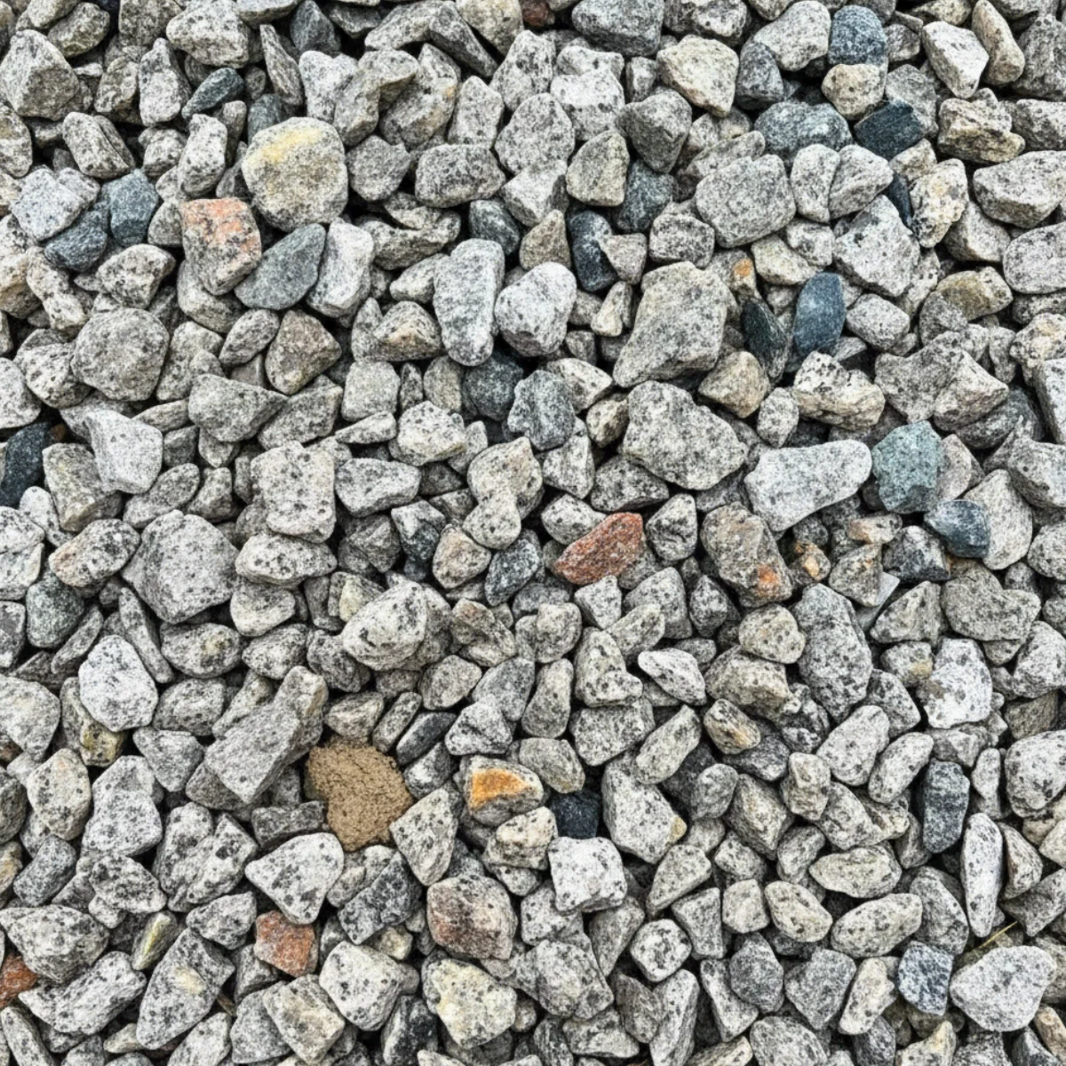 Silver Granite Chippings 20mm