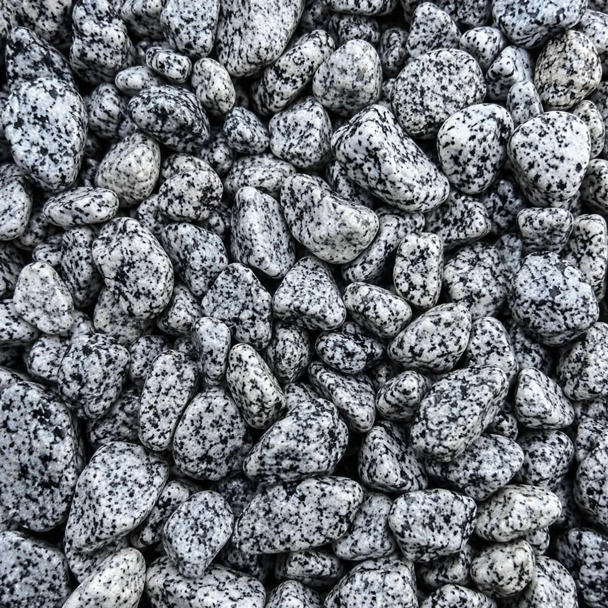 20mm Silver Speckled Pebbles
