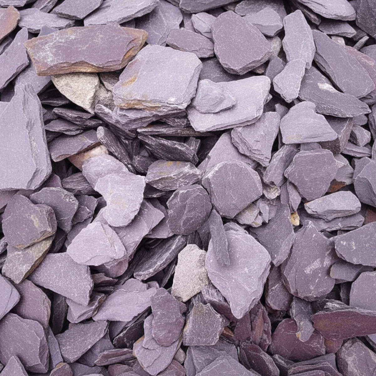 Plum Slate Chippings 40mm