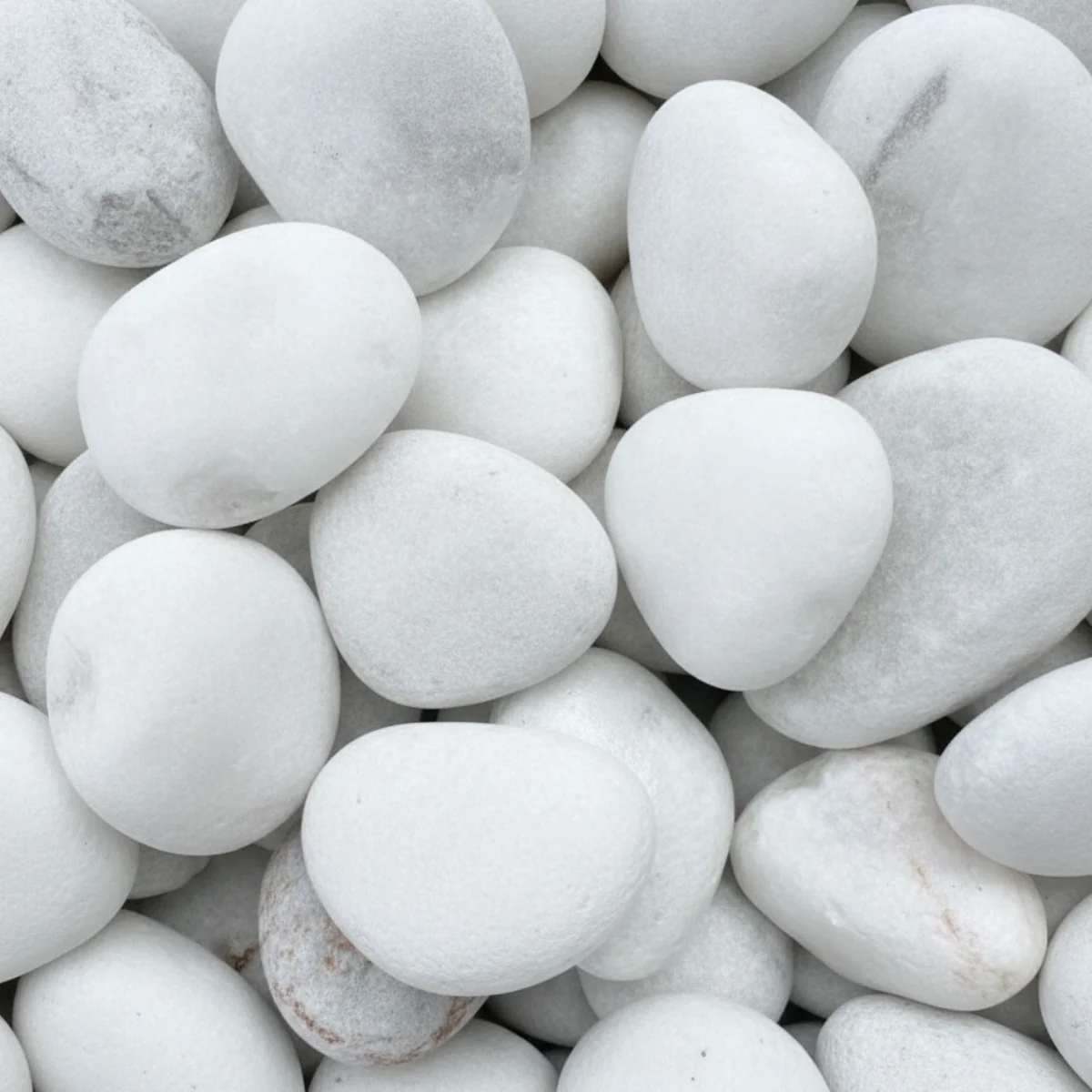 Polar White Cobbles 60-100mm