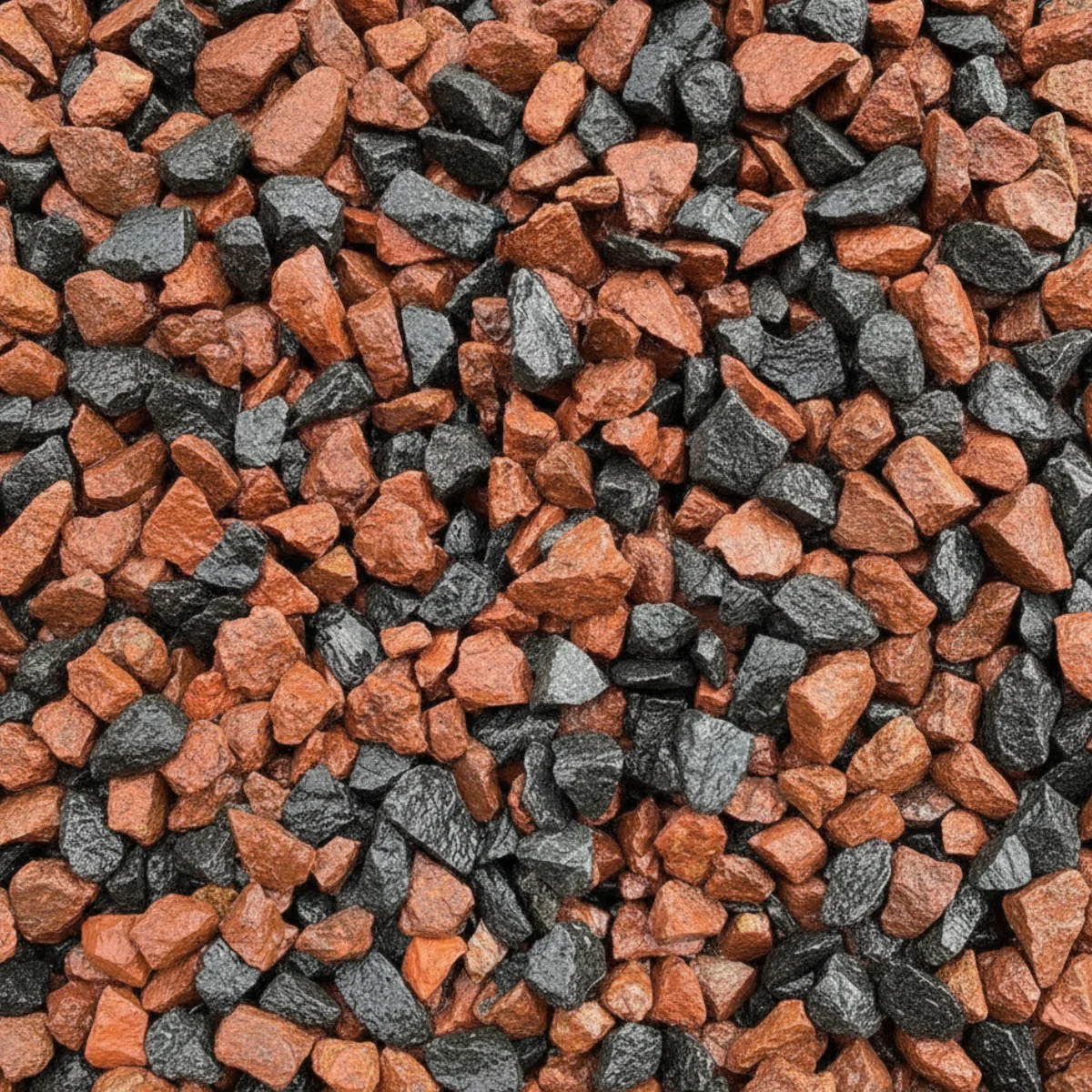 Black and Red Chippings 20mm
