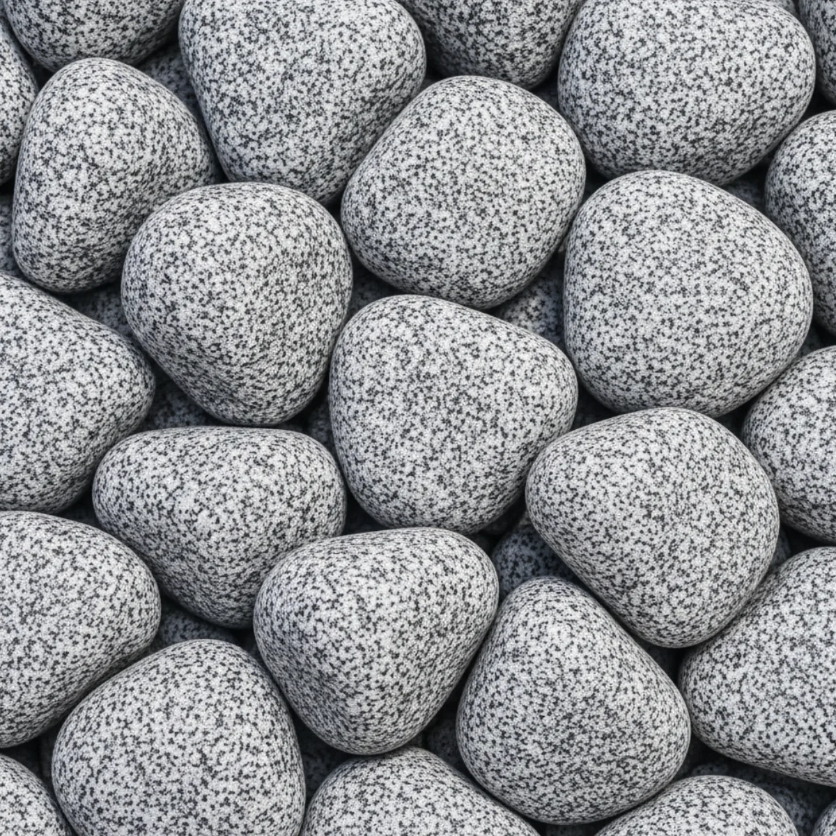 Silver Speckled Gabion Cobbles 100-170mm
